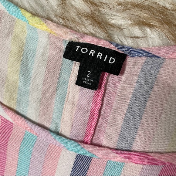 Torrid Abbey rayon slub top - Picture 5 of 8